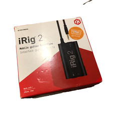 Placa de som IK Multimedia iRig 2 interface de guitarra iOS para Apple iPad iPhone irig2 comprar usado  Enviando para Brazil