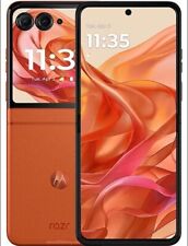 Caixa Aberta - Moto Razr 5G 2024 (256GB, 8GB) 6,9" (Críquete Bloqueado) - Laranja Spritz comprar usado  Enviando para Brazil