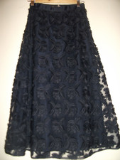 Navy floral mesh for sale  RUNCORN