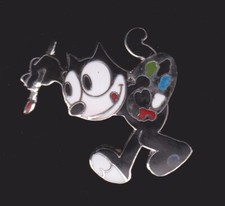 Pin's Folies ❤️ Distintivo esmaltado Felix the cat Painter # 206, usado comprar usado  Enviando para Brazil