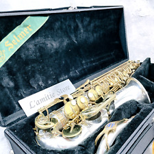 Saxofone alto H. Selmer Paris Serie III série 3 prata esterlina mantido comprar usado  Enviando para Brazil
