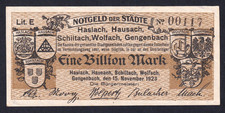 Haslach billion mark gebraucht kaufen  Bielefeld