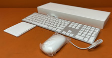Usado, Novo Pacote de Teclado e Mouse USB com Fio Original OEM Apple A1243 A1152 Caixa Aberta comprar usado  Enviando para Brazil