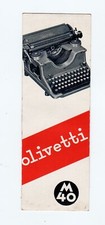 Olivetti m40 cm. usato  Serole