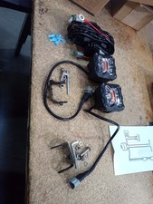 Cubo de LED 3" polegadas pods luz de trabalho ponto âmbar branco estroboscópio lâmpada de neblina de direção UTV ATV, usado comprar usado  Enviando para Brazil