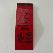 LaCasa Pizzaria & Cocktail Lounge Council Bluff Vintage Matchbook Capa TMB26-6 comprar usado LaCasa Pizzaria & Cocktail Lounge Council Bluff Vintage Matchbook Capa TMB26-6 comprar usado  Enviando para Brazil