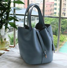 Damen Echtleder Handtasche Umhängetasche Tote Bag Umhängetasche, usado comprar usado  Enviando para Brazil