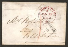 Scotland 1842 cover for sale  UK