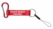 Moschettone portachiavi rosso usato  Firenze