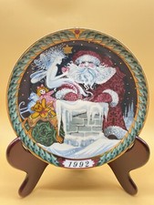 Piatto natale 1992. usato  Mantova