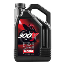 MOTUL 300V 5W-40 4 TEMPOS LINHA DE FÁBRICA ROAD RACING 4 LITROS  comprar usado  Enviando para Brazil