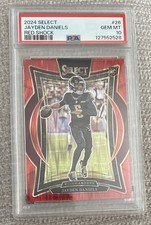 2024 Panini Select - Concourse Jayden Daniels #26 Red Shock /249 PSA 10 POP 1 comprar usado 2024 Panini Select - Concourse Jayden Daniels #26 Red Shock /249 PSA 10 POP 1 comprar usado  Enviando para Brazil