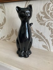 Black ceramic cat for sale  PLYMOUTH