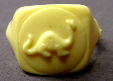 Dinosaur ring yellow for sale  Seattle