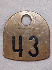 Vtg brass cow for sale  Manchester