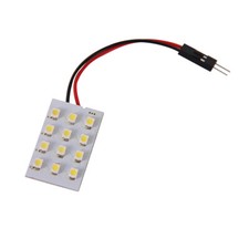 4PÇS 12SMD branco LED + T10 adaptador de luz painel interno de carro cúpula mapa lâmpadas comprar usado  Enviando para Brazil