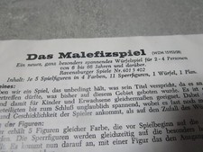 Malefizspiel barricade spielan gebraucht kaufen  Hamburg