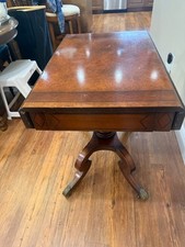 oval walnut drop leaf table for sale  Hollywood