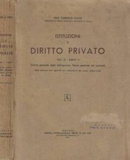 Istituzioni diritto privato usato  Italia
