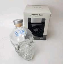 Usado, DAN AYKROYD ASSINADO CABEÇA DE CRISTAL VODKA GARRAFA VAZIA AUTÓGRAFO CAÇA-FANTASMAS 750ml comprar usado  Enviando para Brazil