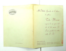 Brochure mostra pittore usato  Cremona