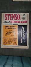 1966 stenco stencils for sale  Batesville