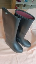 Schwarze reitstiefel stiefel gebraucht kaufen  Rohrsen