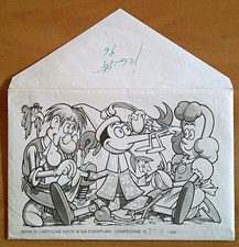 Cartoline pinocchio jacovitti usato  Roma
