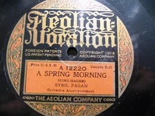 1918 vertical aeolian for sale  San Francisco