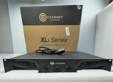 Crown XLi 3500 2 canais PA amplificador de potência XLI3500 amplificador montável em rack novo OB comprar usado  Enviando para Brazil
