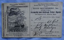 Rottenberg notary steamship for sale  Arlington