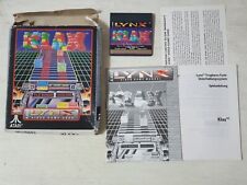 Atari lynx klax usato  Sanremo