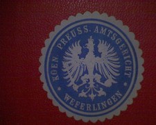 Siegelmarke koen preuss gebraucht kaufen  Deutschland