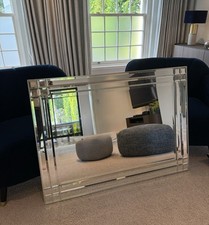 triple bevelled mirror for sale triple bevelled mirror for sale LONDON