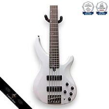 Baixo elétrico YAMAHA TRBX505 TWH 5 cordas branco Japão destro usado comprar usado  Enviando para Brazil