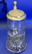 Glas bierkrug zinndeckel gebraucht kaufen  Meerbusch