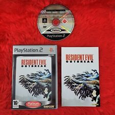 ps2 RESIDENT EVIL Outbreak PLATOWA gra Playstation PAL wersja brytyjska na sprzedaż  Wysyłka do Poland