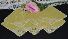 Vintage deckchen grün gebraucht kaufen  Dortmund