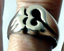 Anello argento massiccio usato  Cesena