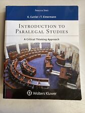 Introduction paralegal studies for sale  Garden Grove