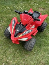 Kids white 12v for sale  MARCH
