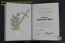 Urkunde ehrengeschenk jahre gebraucht kaufen  Radeberg, Wachau
