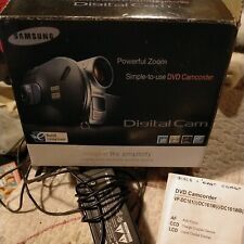 Samsung dvd camcorder for sale  SPILSBY