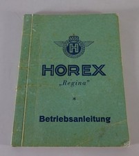 Betriebsanleitung handbuch hor gebraucht kaufen  Jever