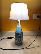 Lampada tavolo bottiglia usato  Zubiena