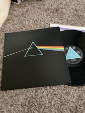 PINK FLOYD DARK SIDE OF THE MOON LP JAPAN 1ST EOP-80778 SOLID BLUE TRIANGLE VG+ comprar usado  Enviando para Brazil