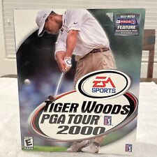 Tiger Woods PGA Tour 2000 PC 2000 conjunto completo de 2 discos em estojo de joias comprar usado  Enviando para Brazil
