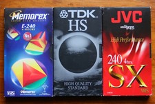 Used blank video for sale  EDINBURGH