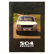 Peugeot 504 limousine gebraucht kaufen  Moers