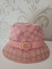 Gucci hut rosa gebraucht kaufen  Recklinghausen